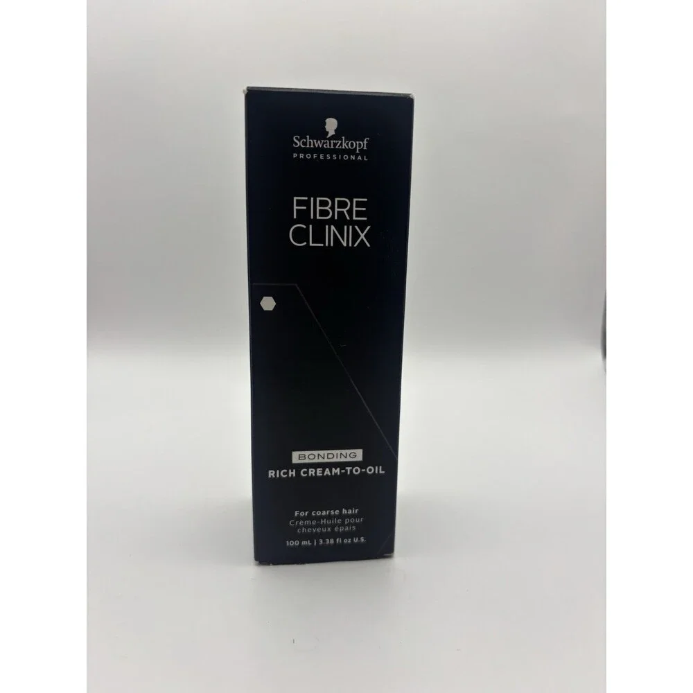 Schwarzkopf Fibre Clinix Bonding Rich Cream-To-Oil, 3.38 oz